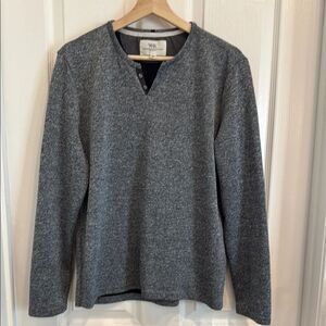 WRK Heather Gray Henley